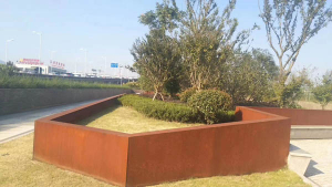 南圣镇耐候钢挡土墙